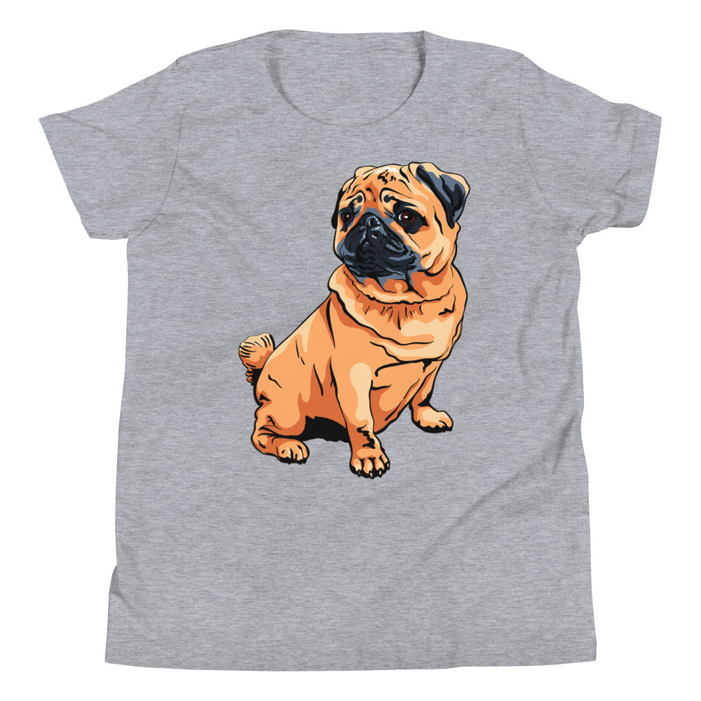 Cute Pug dog T-shirt, No. 0221