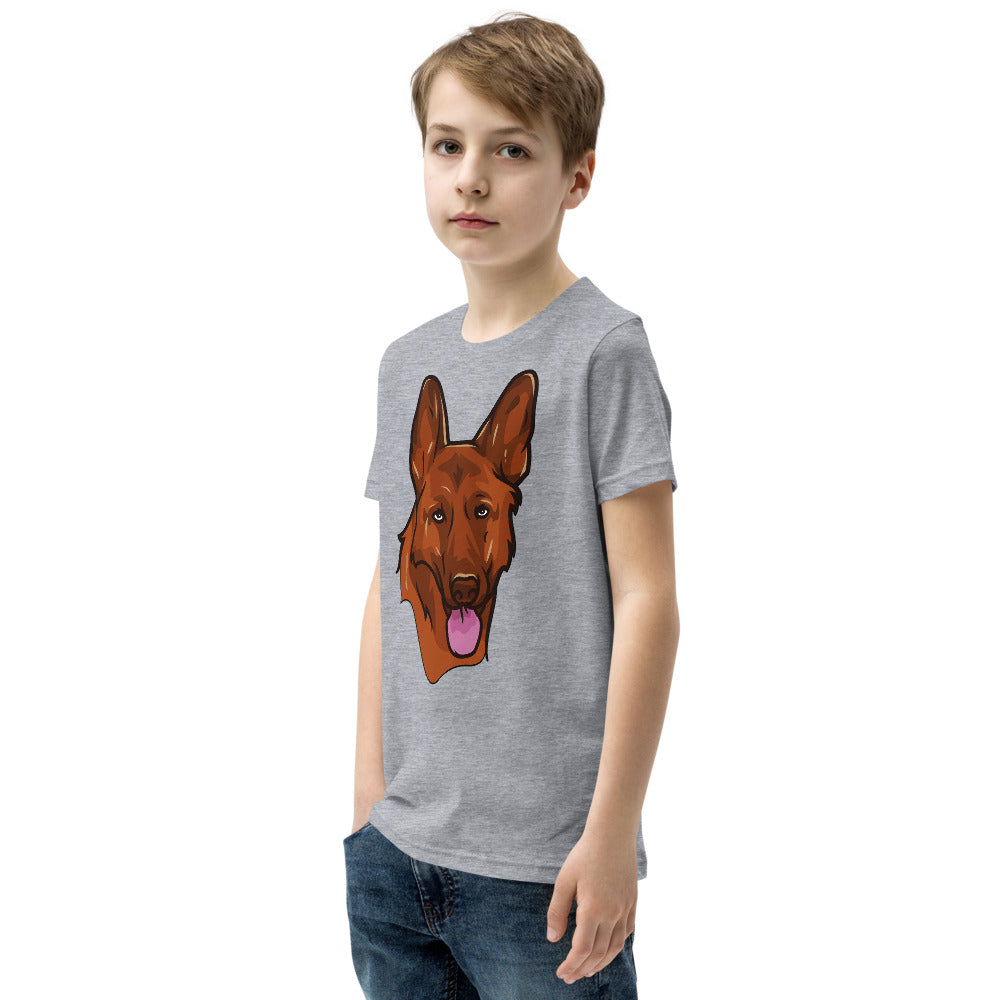 German Shepherd Dog Head, T-shirts, No. 0527