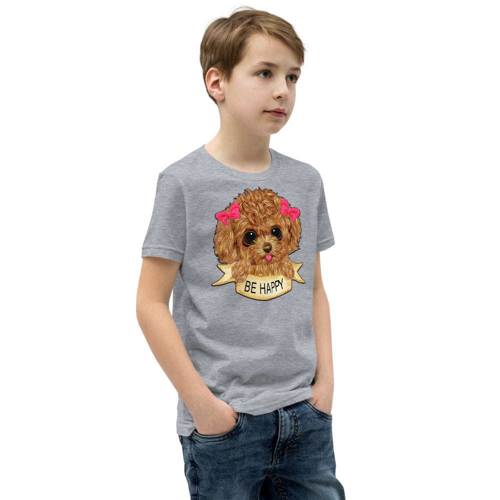 Happy Dog Puppy, T-shirts, No. 0457