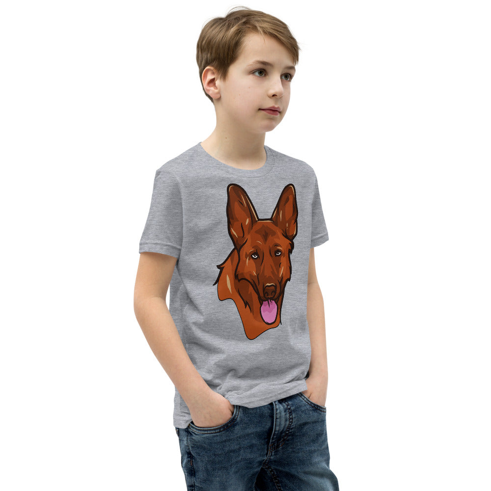 German Shepherd Dog Head, T-shirts, No. 0527