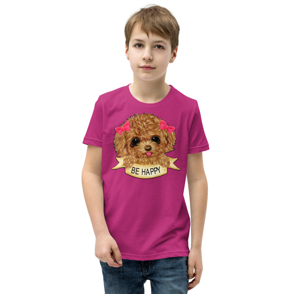 Happy Dog Puppy, T-shirts, No. 0457