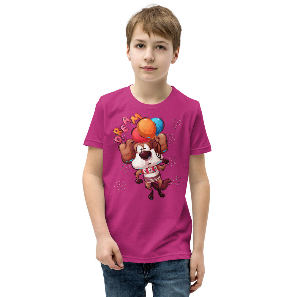 Funny Flying Dog, T-shirts, No. 0500