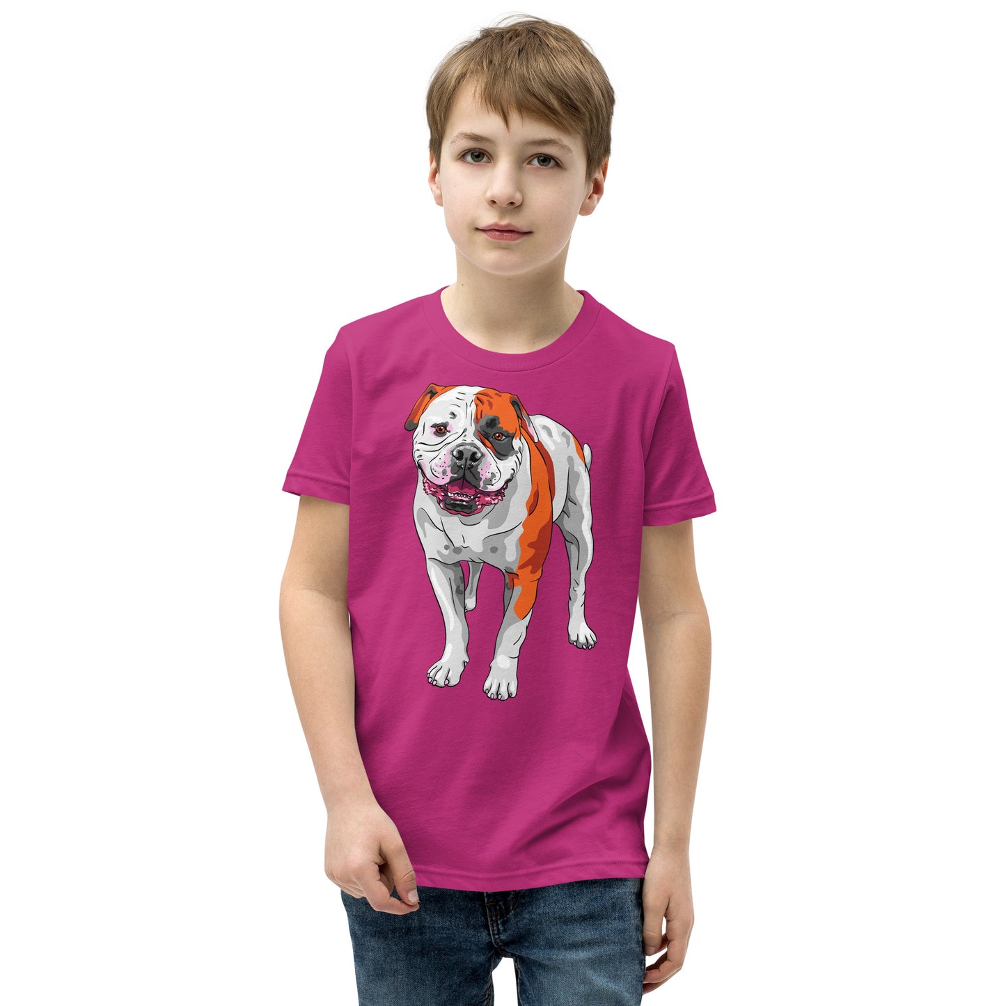 Cool American Bulldog Dog T-shirt, No. 0116