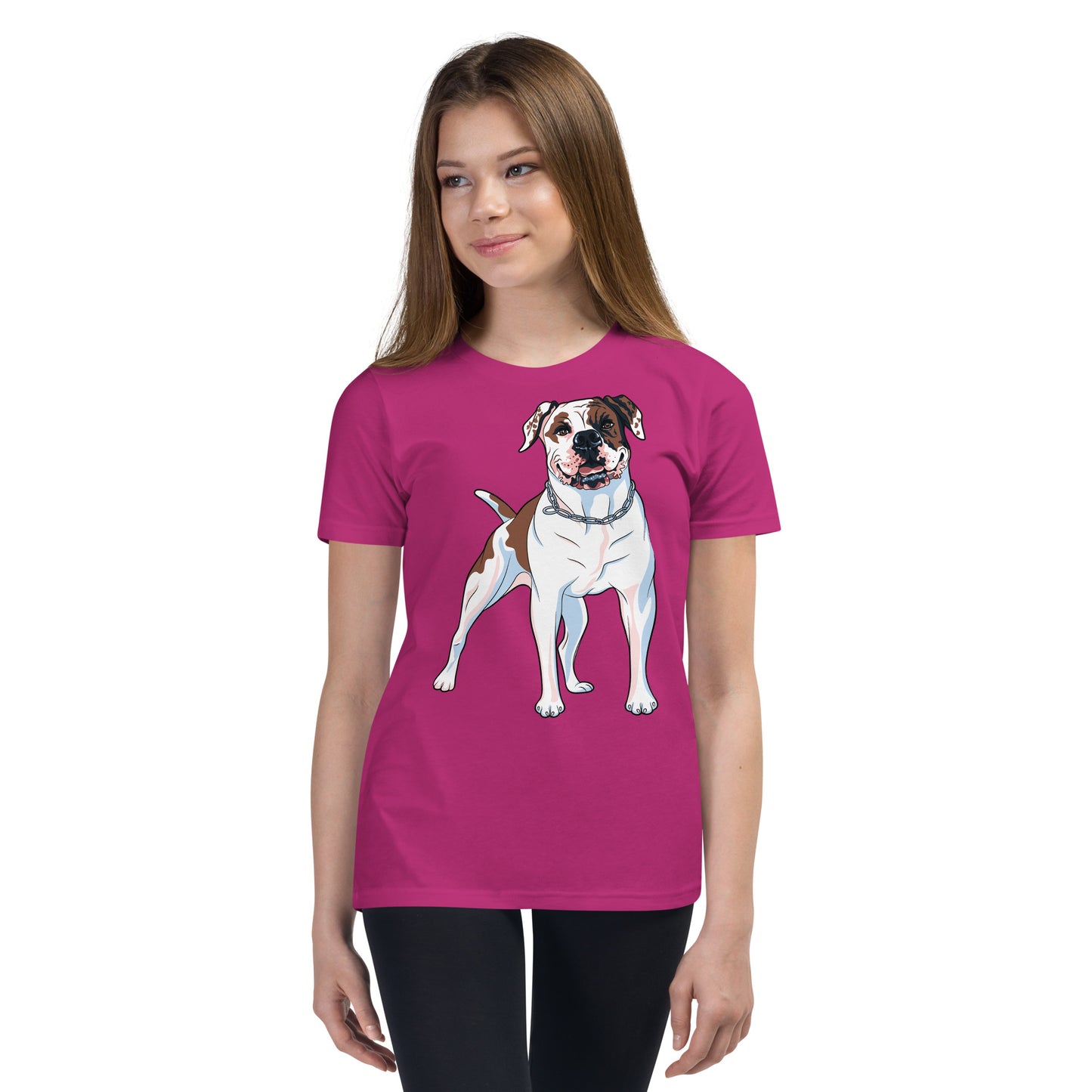 Cool American Bulldog Dog T-shirt, No. 0117