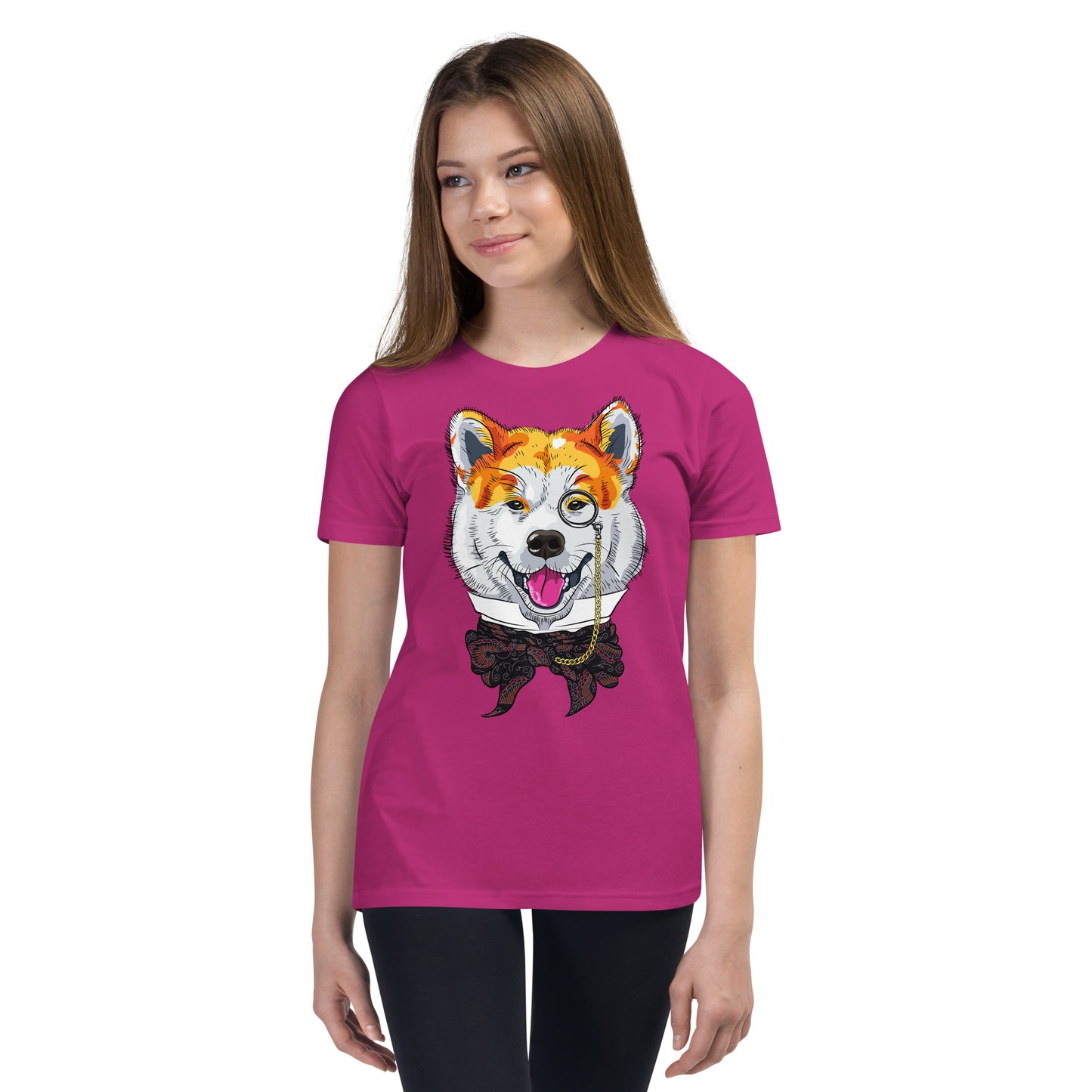 Cute Elegant Dog T-shirt, No. 0196