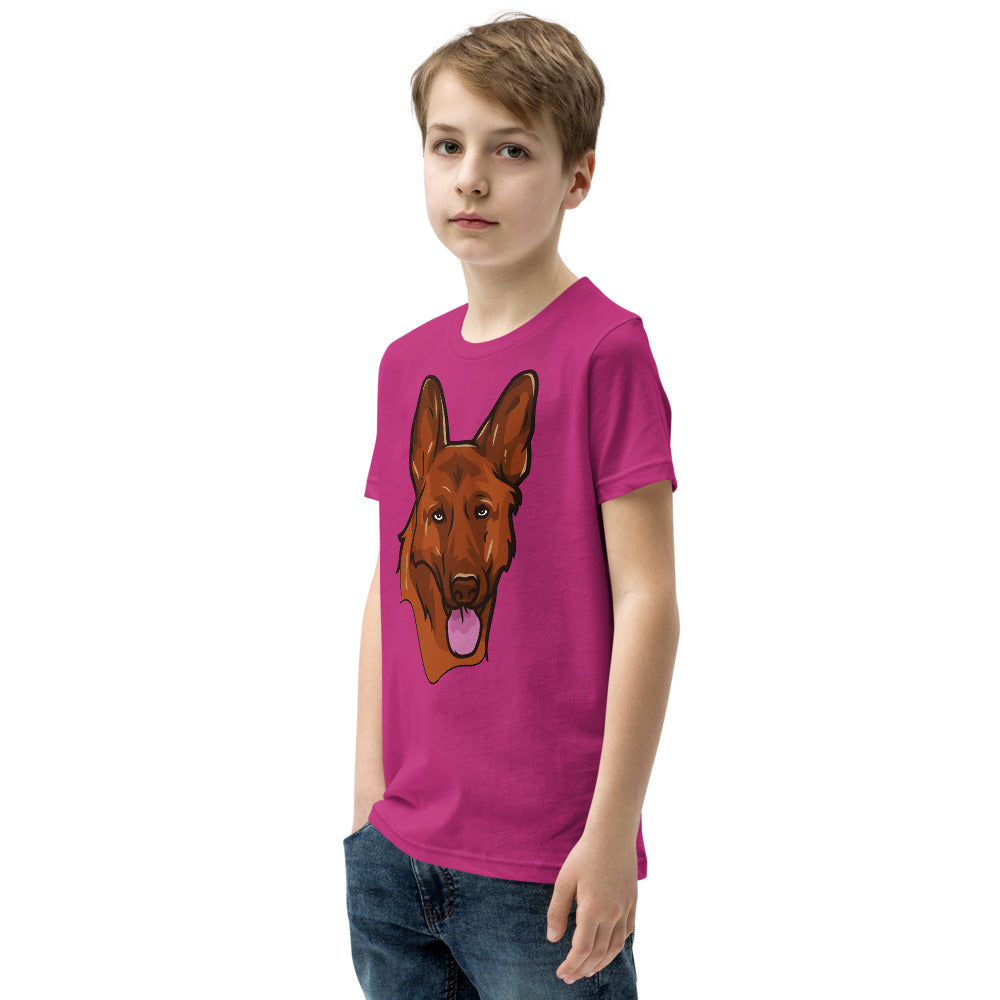 German Shepherd Dog Head, T-shirts, No. 0527