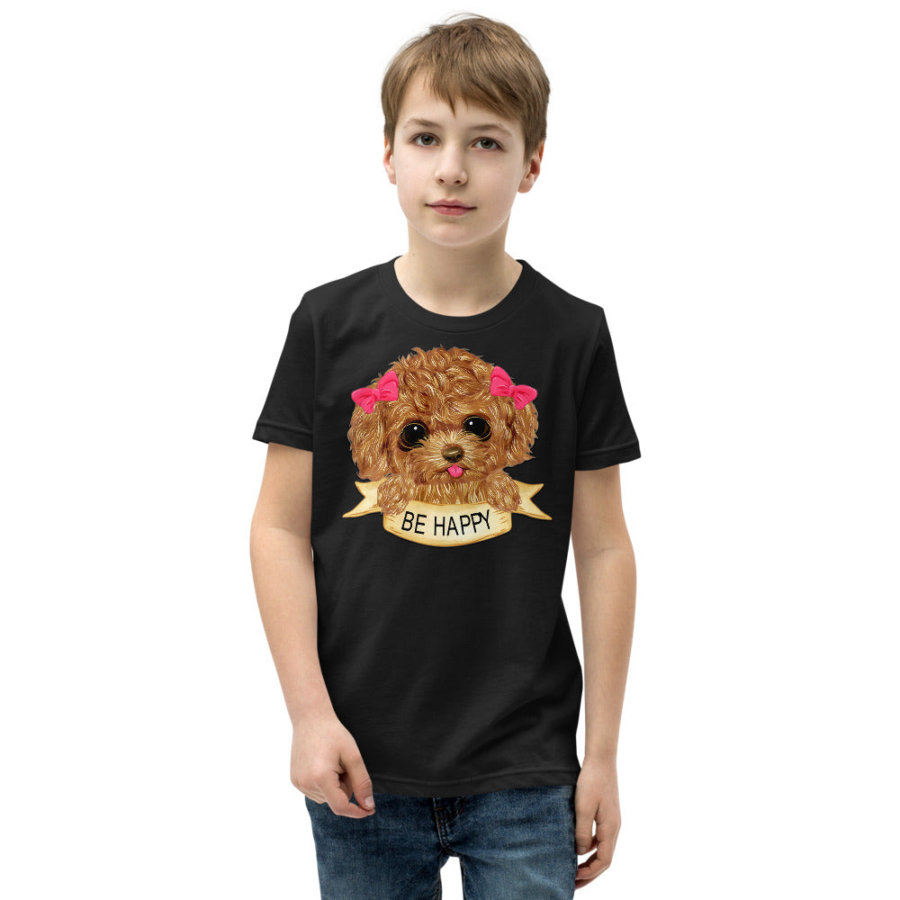 Happy Dog Puppy, T-shirts, No. 0457