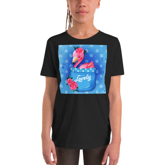 Flamingo Inside Pocket T-shirt, No. 0394
