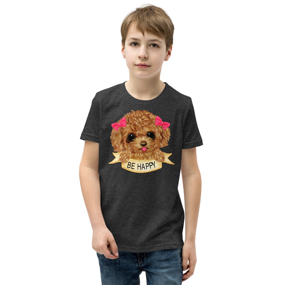 Happy Dog Puppy, T-shirts, No. 0457