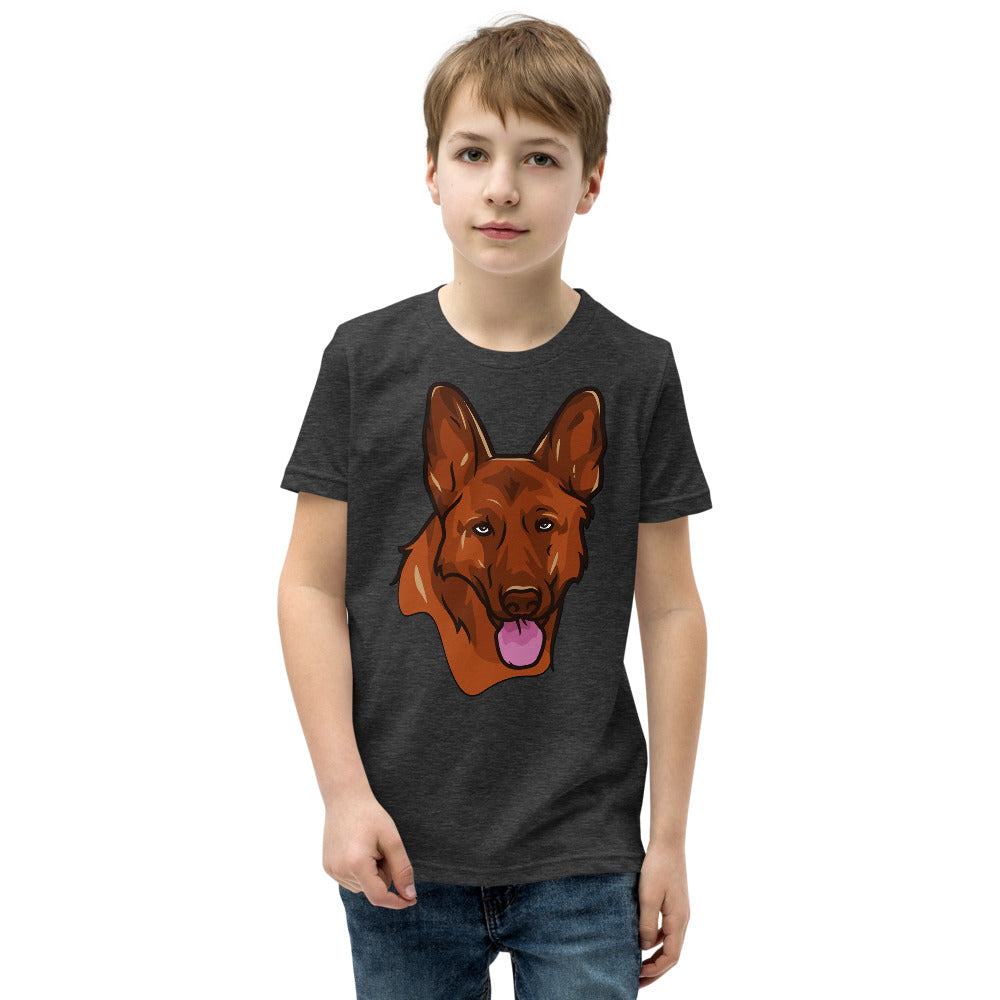 German Shepherd Dog Head, T-shirts, No. 0527