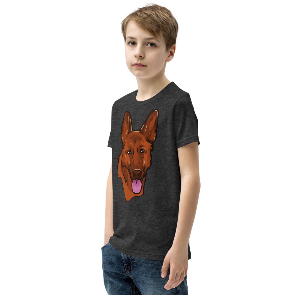 German Shepherd Dog Head, T-shirts, No. 0527