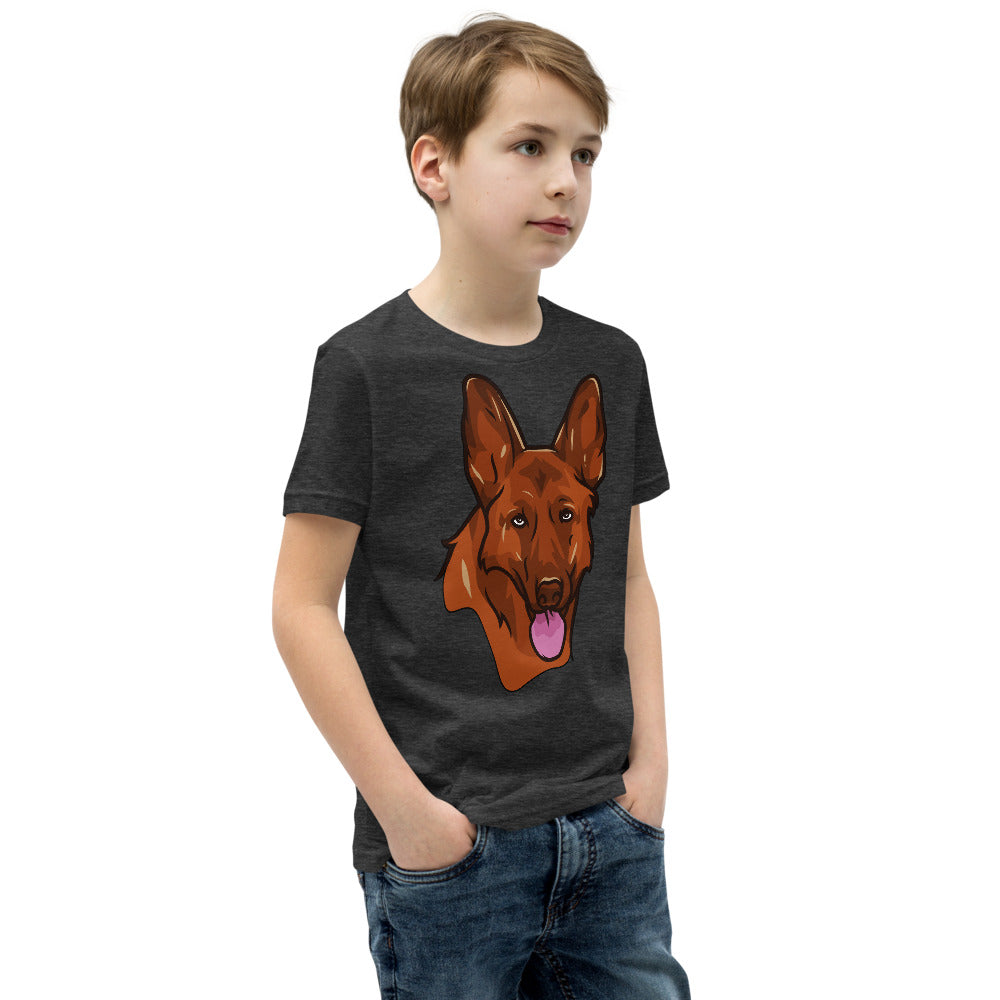 German Shepherd Dog Head, T-shirts, No. 0527