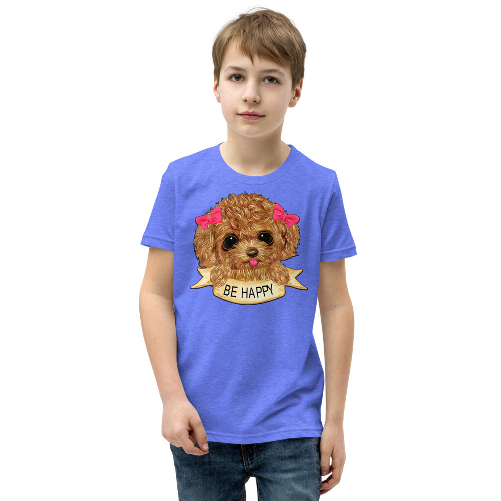 Happy Dog Puppy, T-shirts, No. 0457