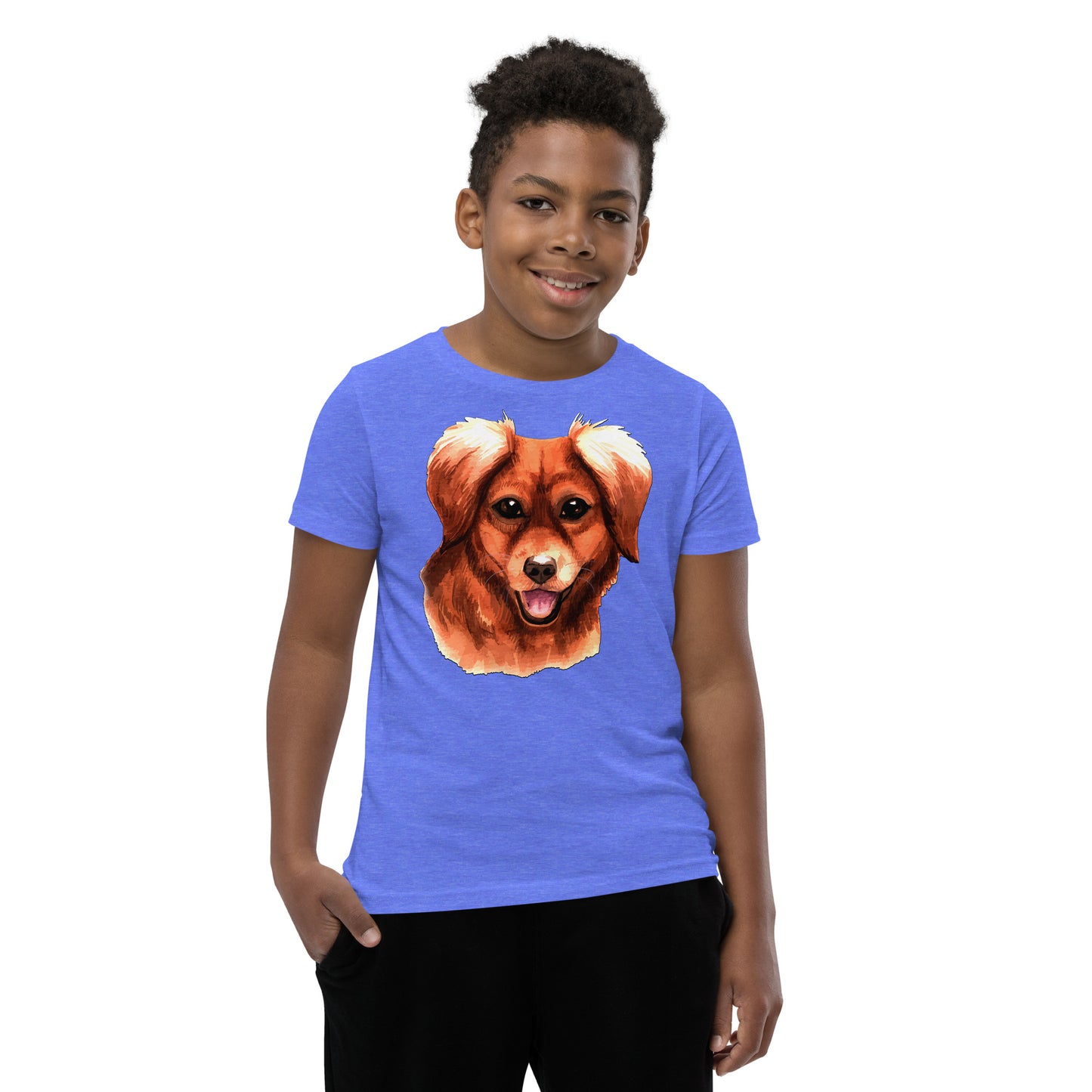 Cool Dog Portrait T-shirt, No. 0576