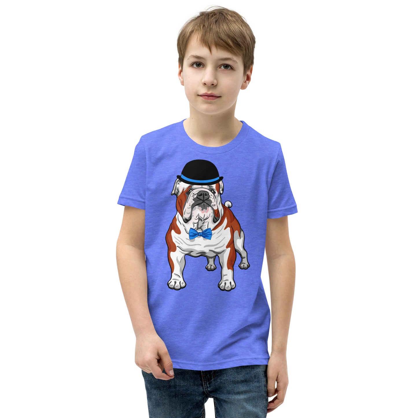 English Bulldog Dog T-shirt, No. 0244