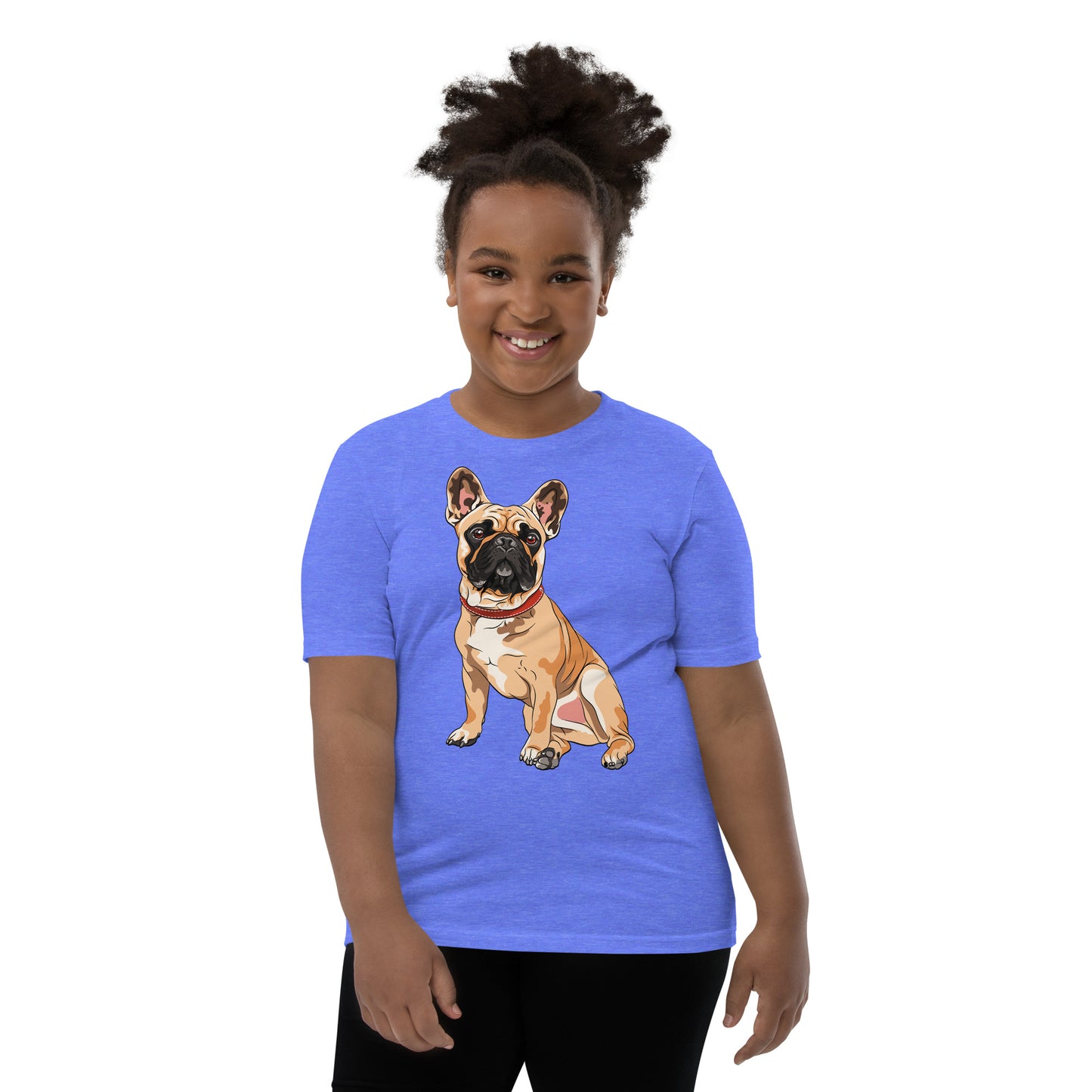 Cute French Bulldog Dog T-shirt, No. 0199