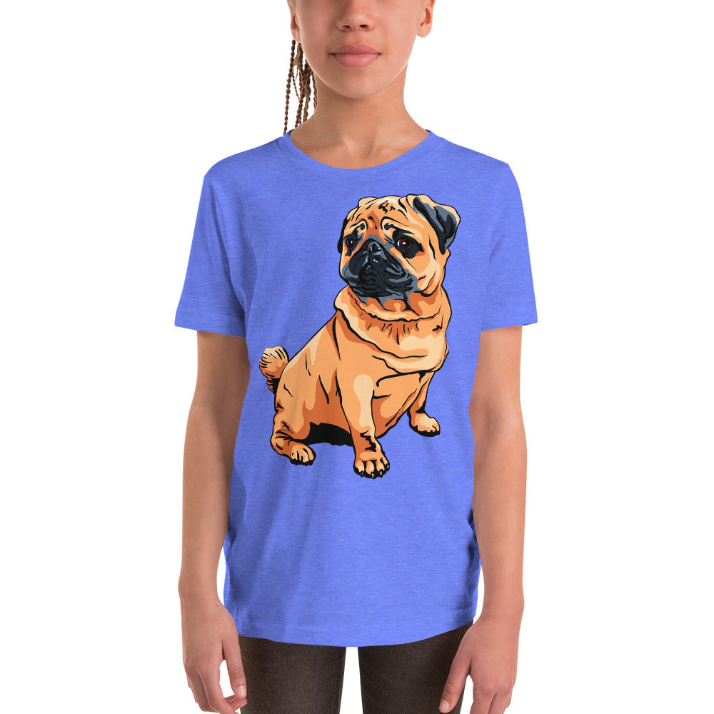 Cute Pug dog T-shirt, No. 0221