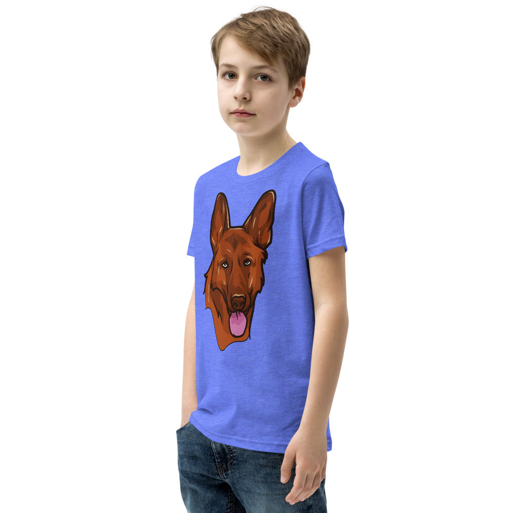 German Shepherd Dog Head, T-shirts, No. 0527