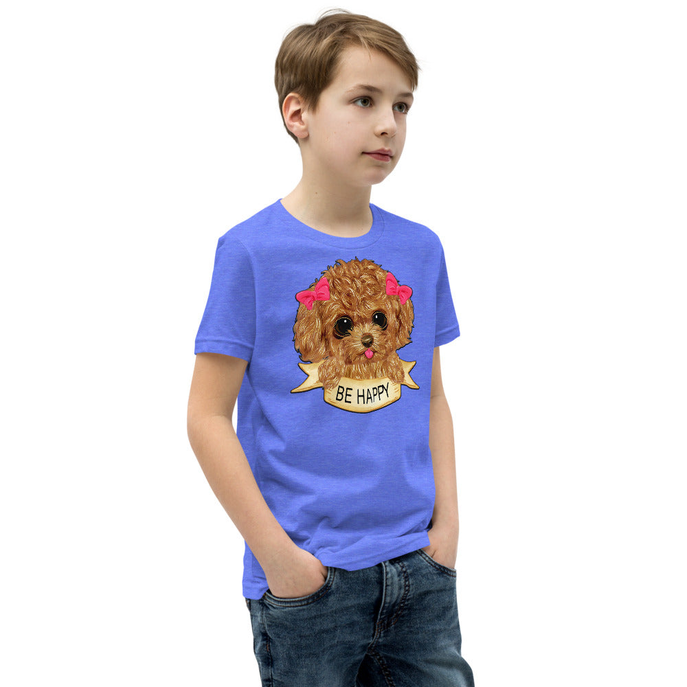 Happy Dog Puppy, T-shirts, No. 0457