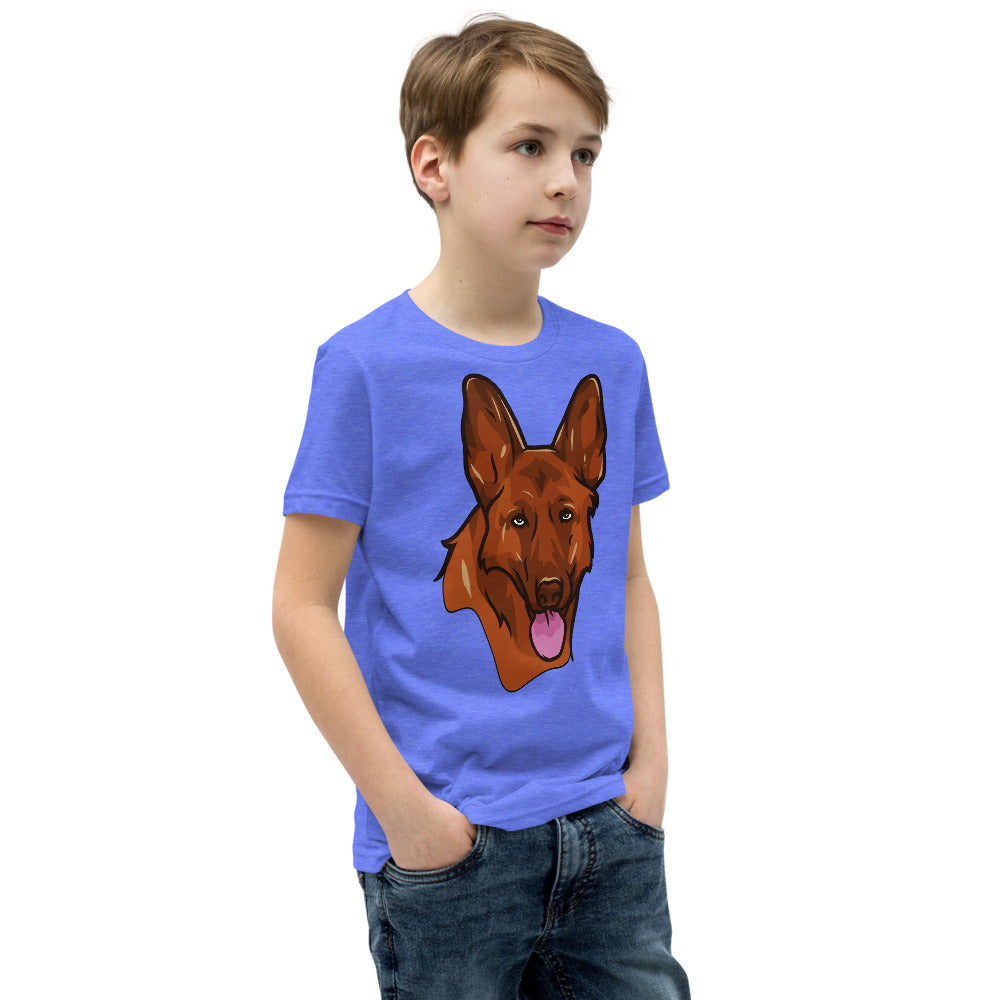 German Shepherd Dog Head, T-shirts, No. 0527