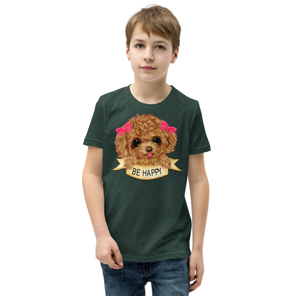 Happy Dog Puppy, T-shirts, No. 0457