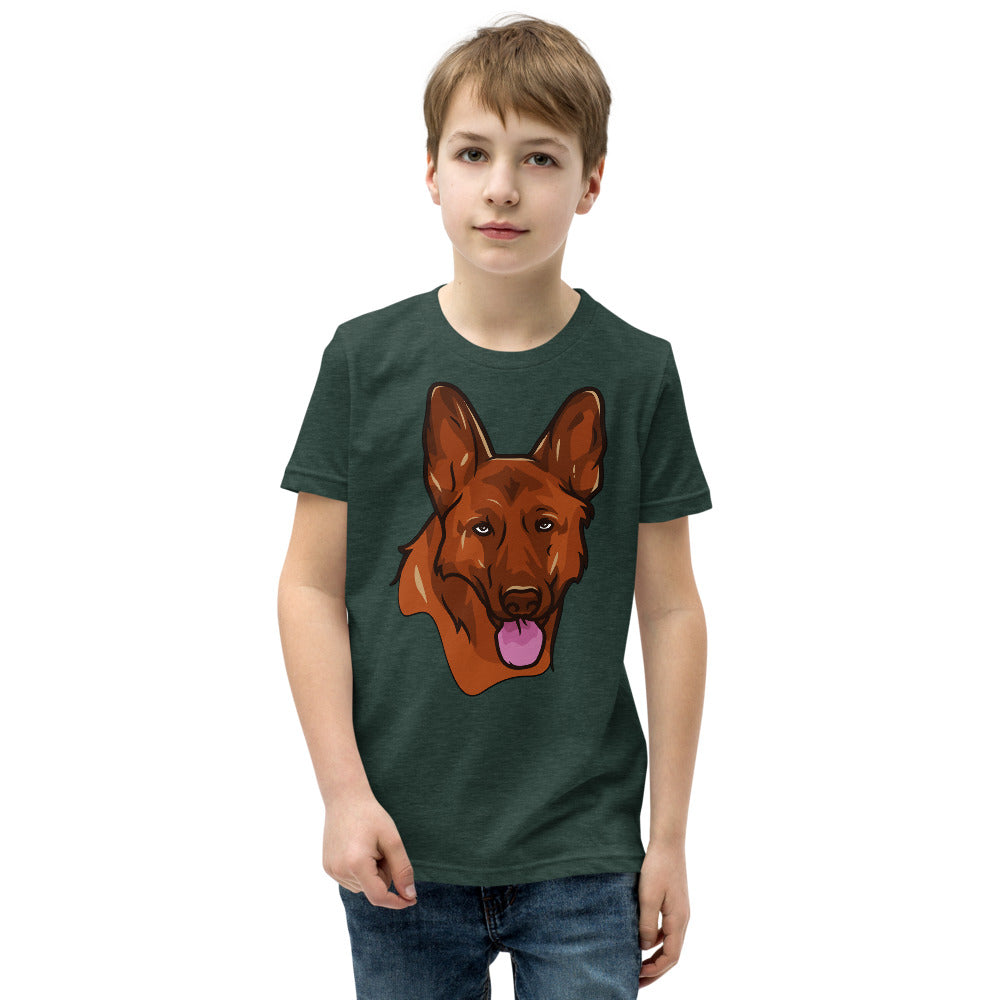 German Shepherd Dog Head, T-shirts, No. 0527