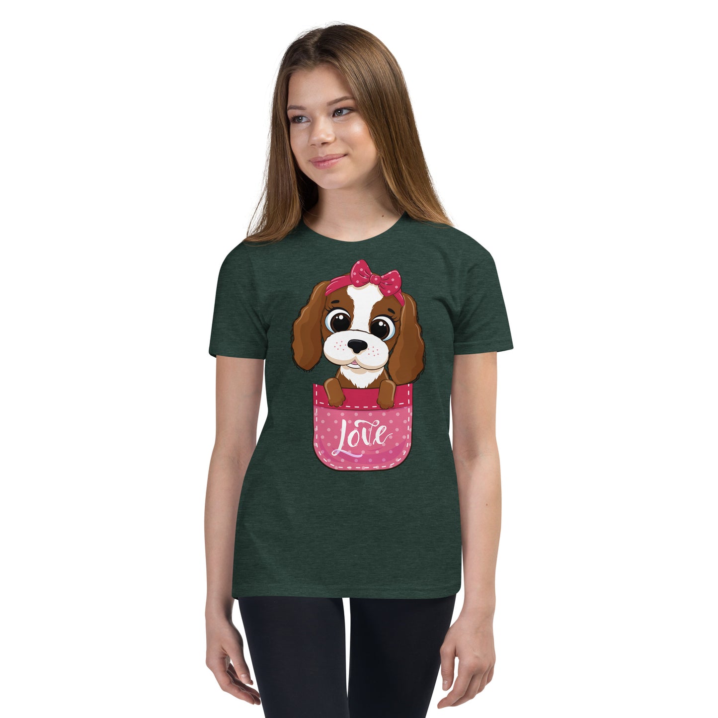 Funny Baby Dog in Pocket T-shirt, No. 0395