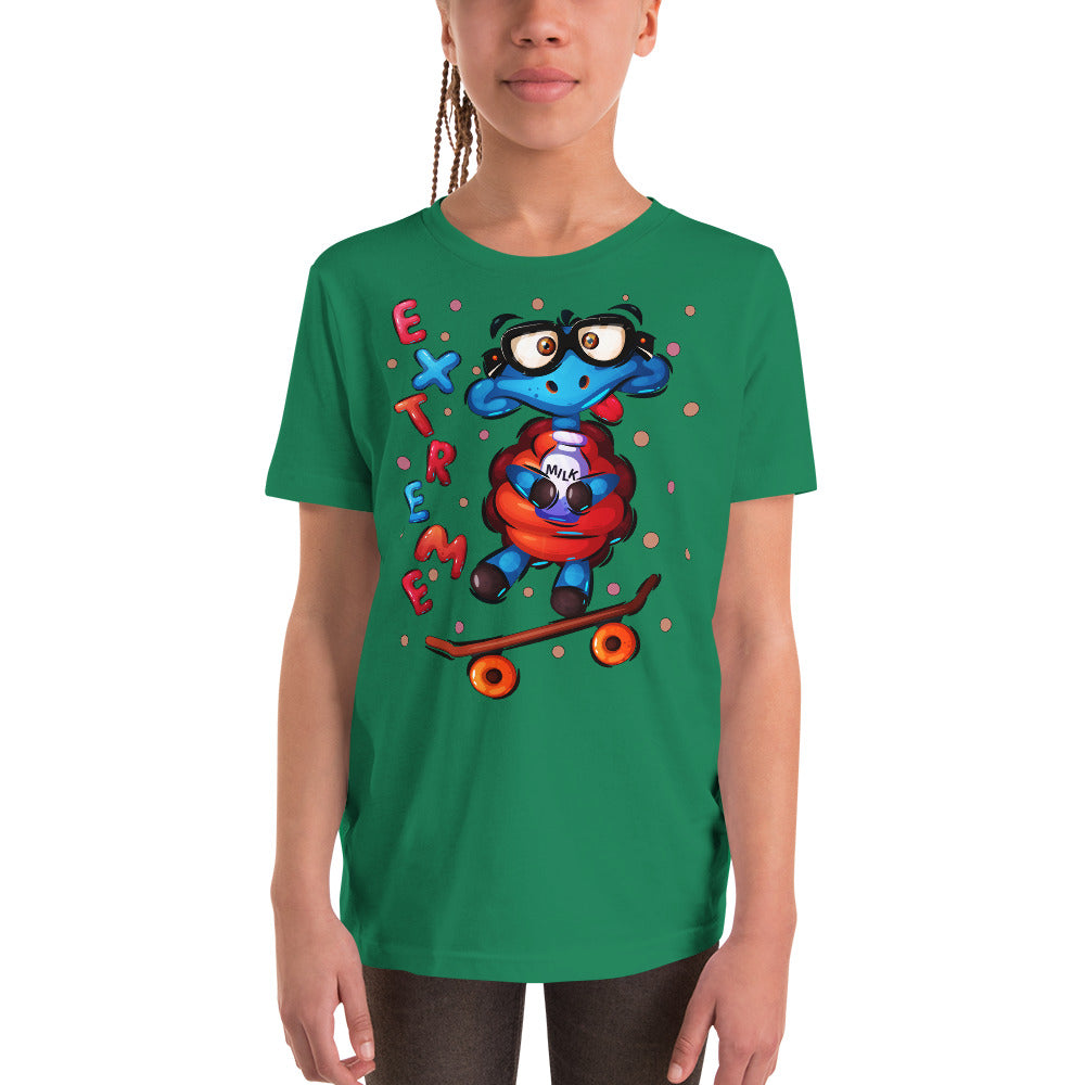 Funny Turtle with Skateboard, T-shirts, No. 0456