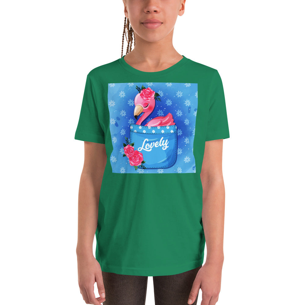 Flamingo Inside Pocket T-shirt, No. 0394