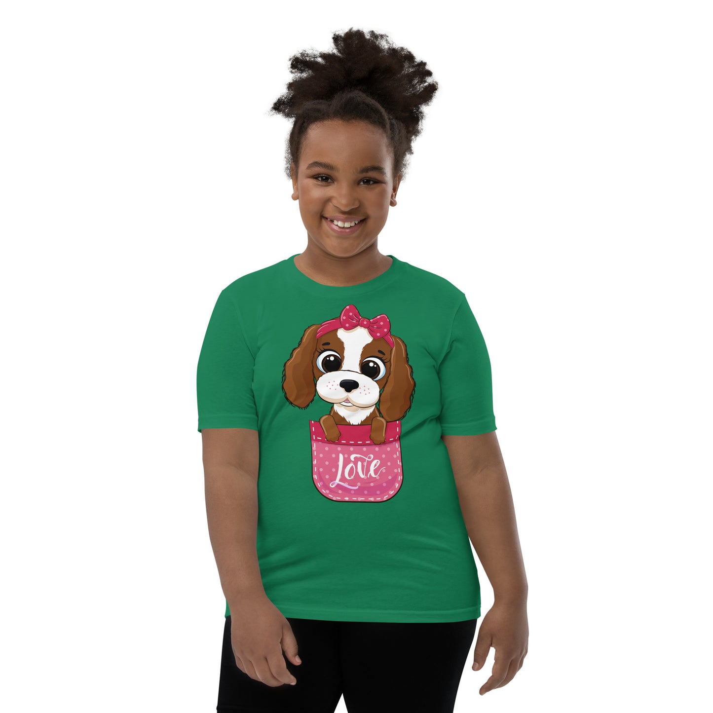 Funny Baby Dog in Pocket T-shirt, No. 0395