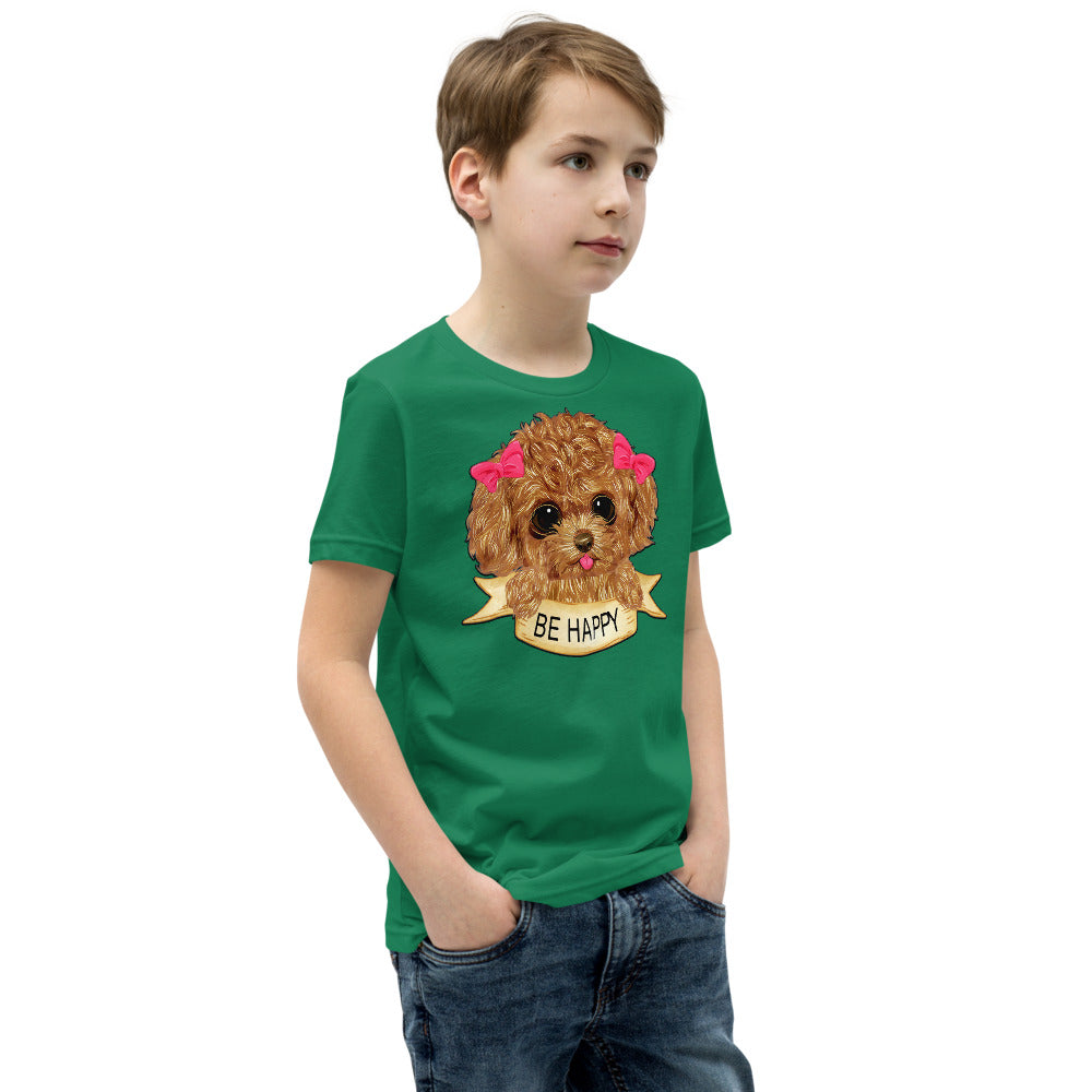 Happy Dog Puppy, T-shirts, No. 0457