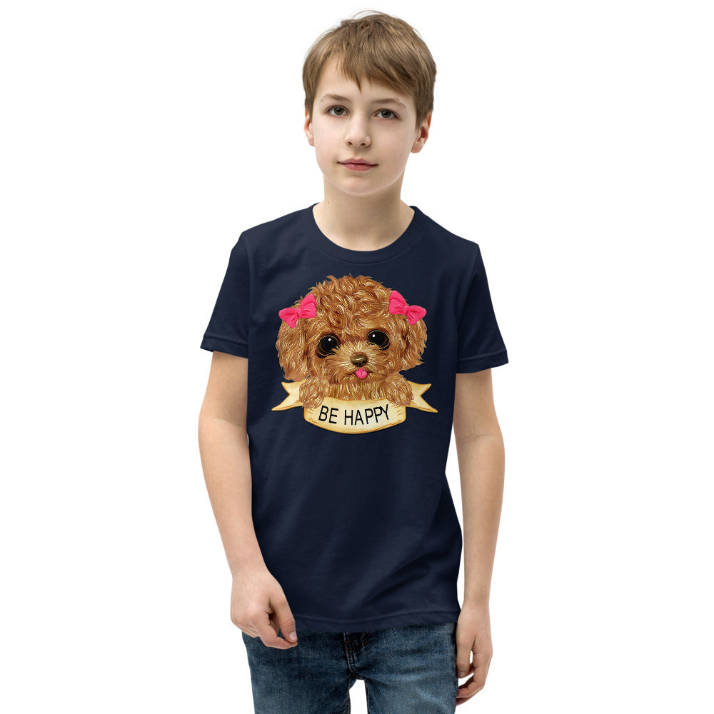 Happy Dog Puppy, T-shirts, No. 0457