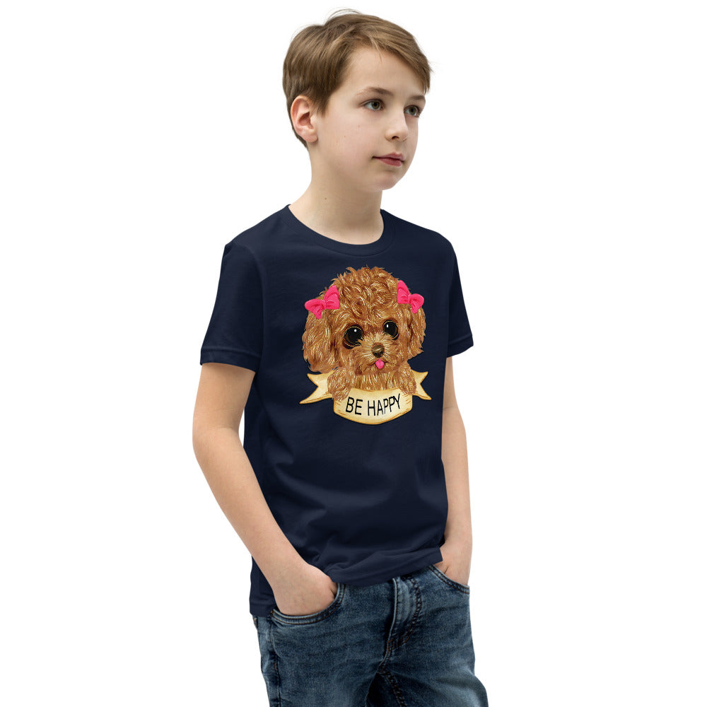 Happy Dog Puppy, T-shirts, No. 0457