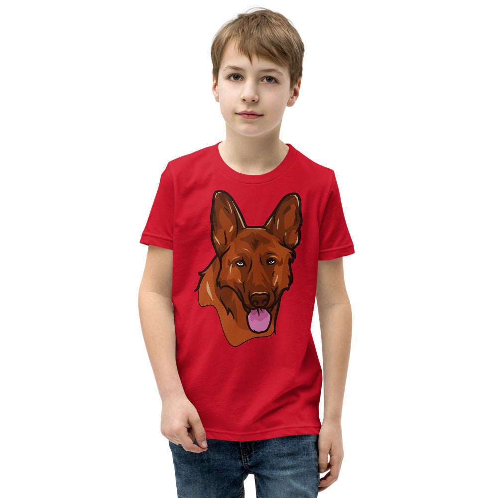 German Shepherd Dog Head, T-shirts, No. 0527