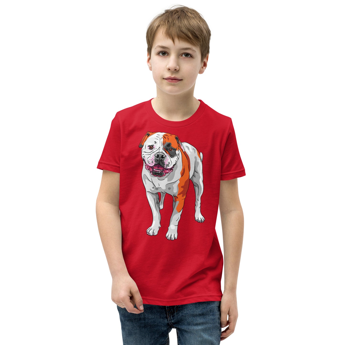 Cool American Bulldog Dog T-shirt, No. 0116