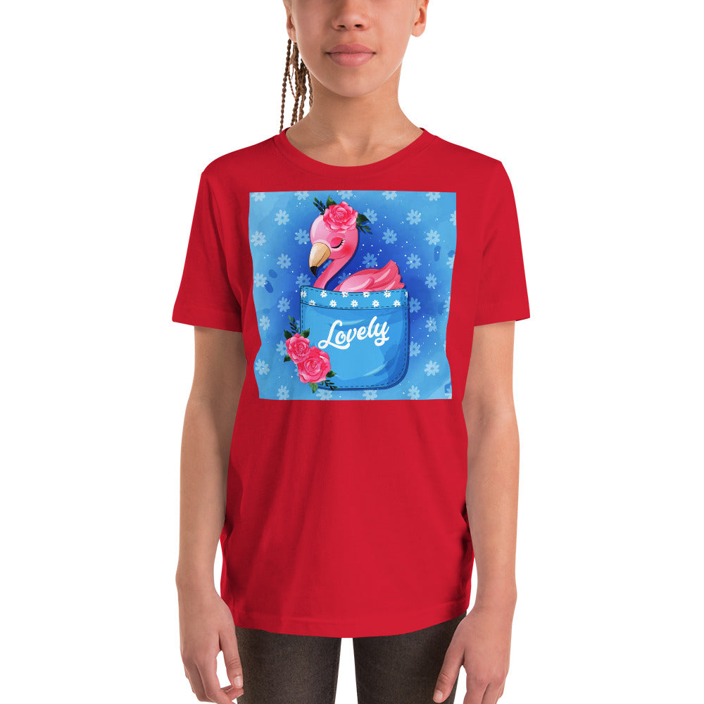 Flamingo Inside Pocket T-shirt, No. 0394