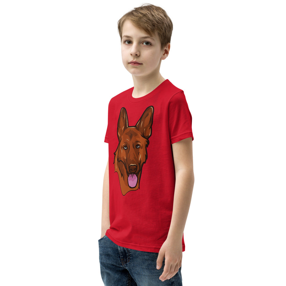 German Shepherd Dog Head, T-shirts, No. 0527