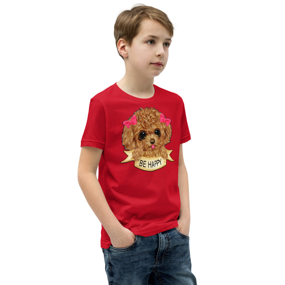 Happy Dog Puppy, T-shirts, No. 0457