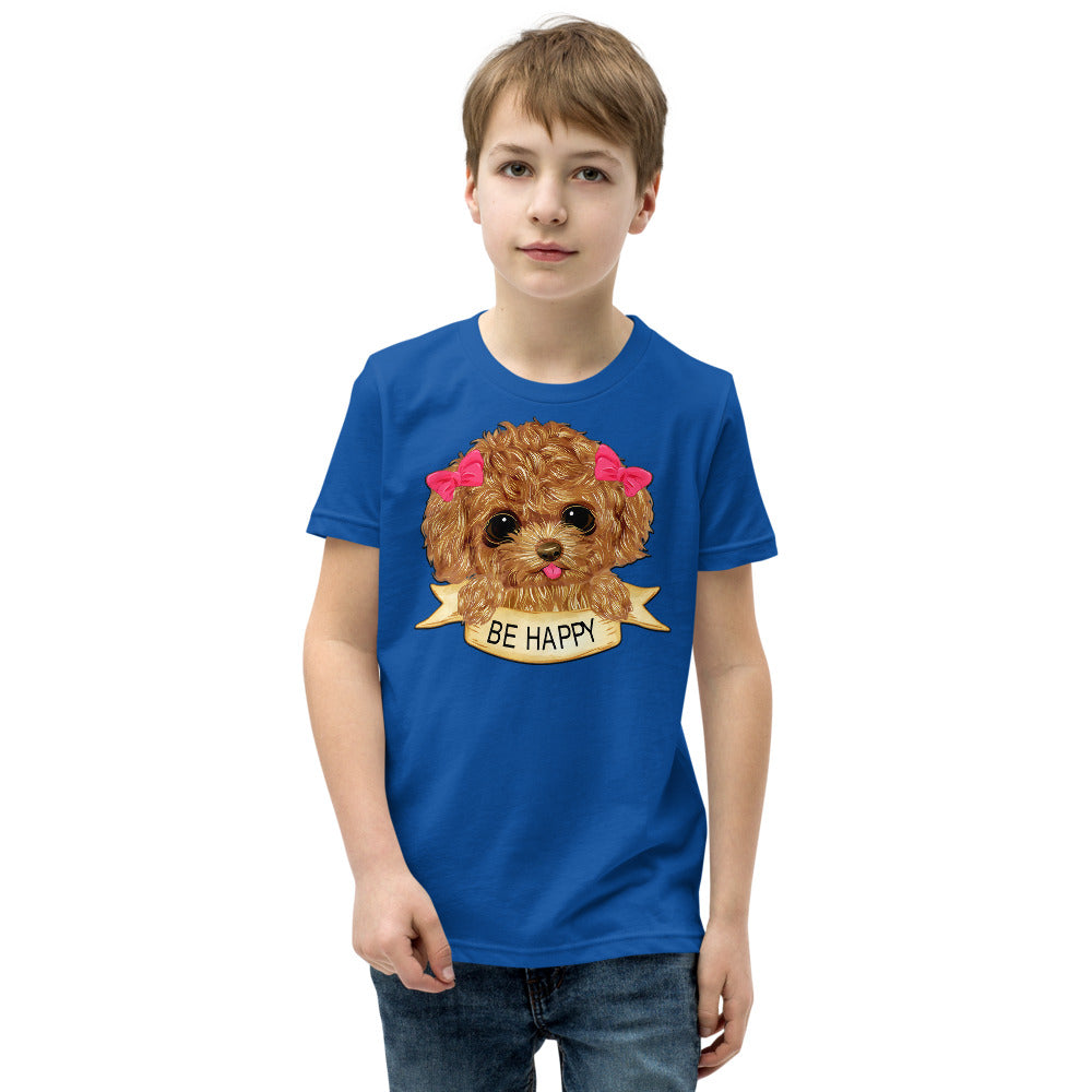 Happy Dog Puppy, T-shirts, No. 0457