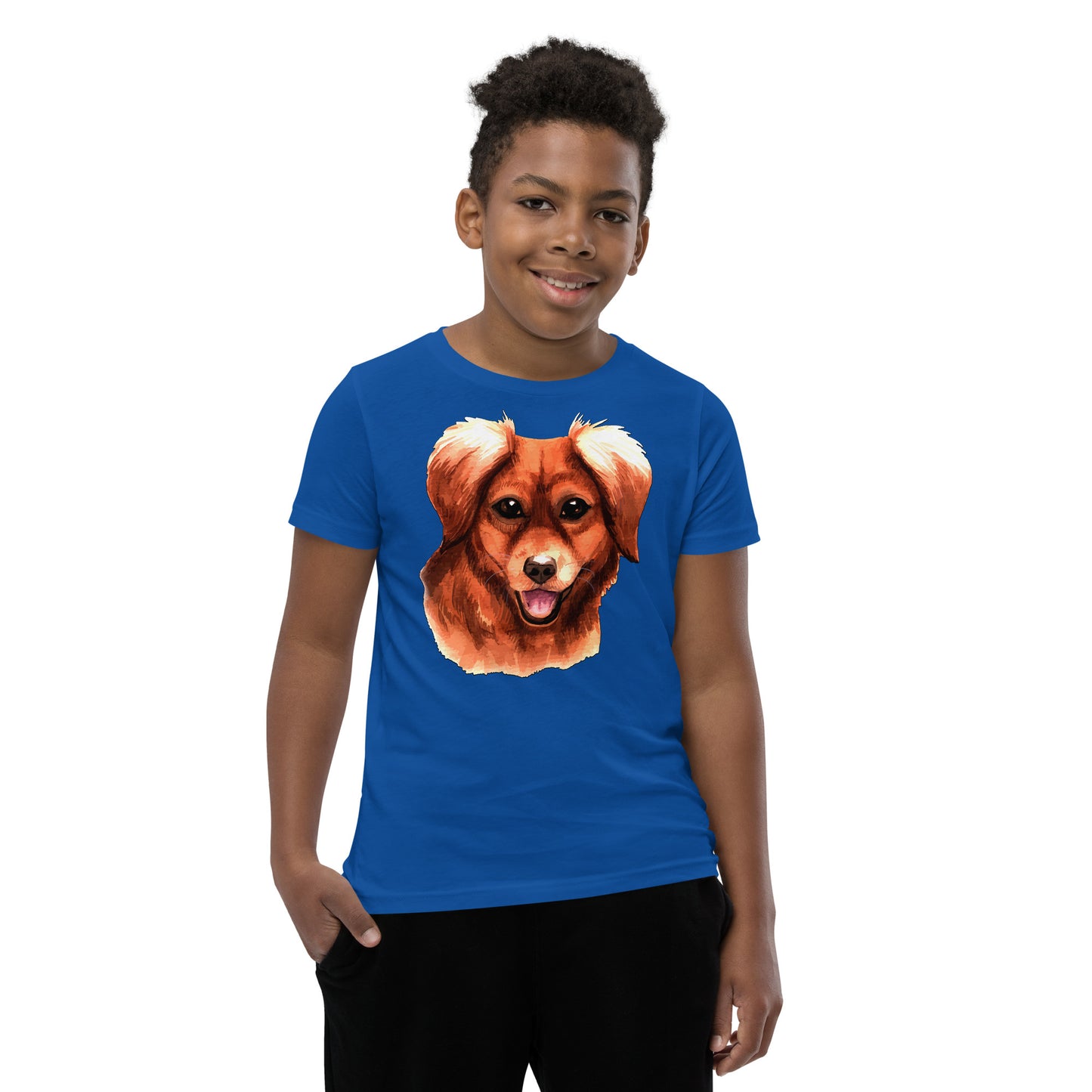 Cool Dog Portrait T-shirt, No. 0576