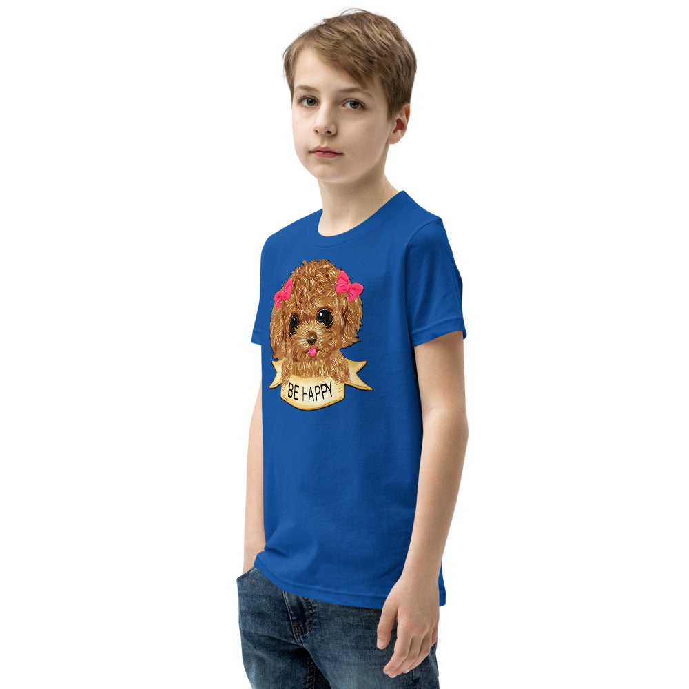 Happy Dog Puppy, T-shirts, No. 0457