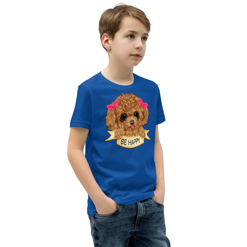 Happy Dog Puppy, T-shirts, No. 0457