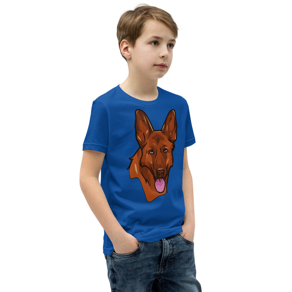 German Shepherd Dog Head, T-shirts, No. 0527