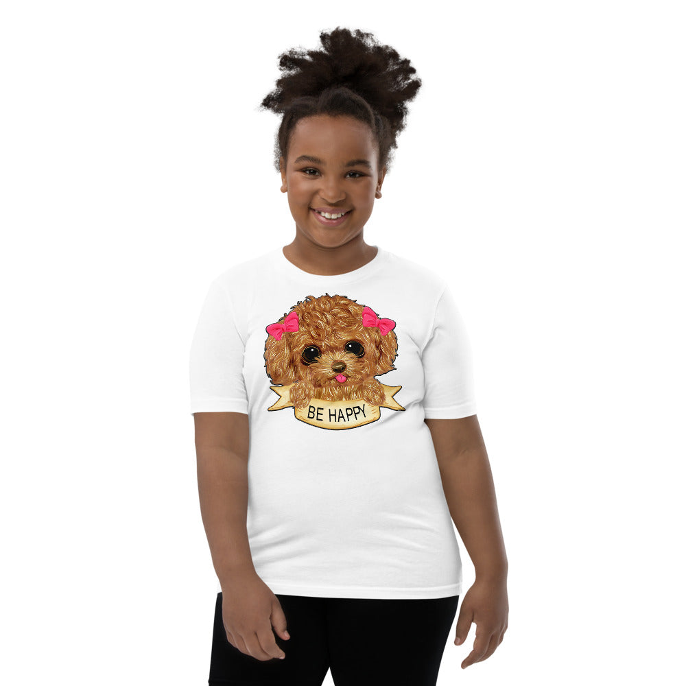 Happy Dog Puppy, T-shirts, No. 0457