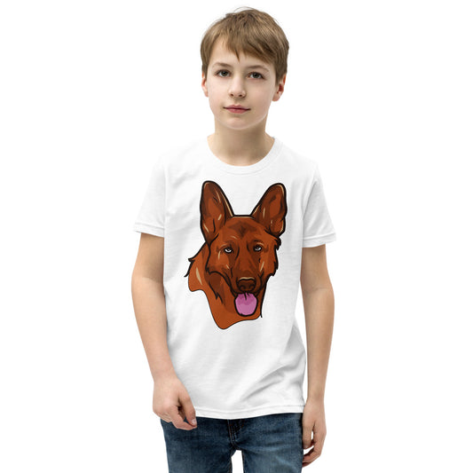 German Shepherd Dog Head, T-shirts, No. 0527