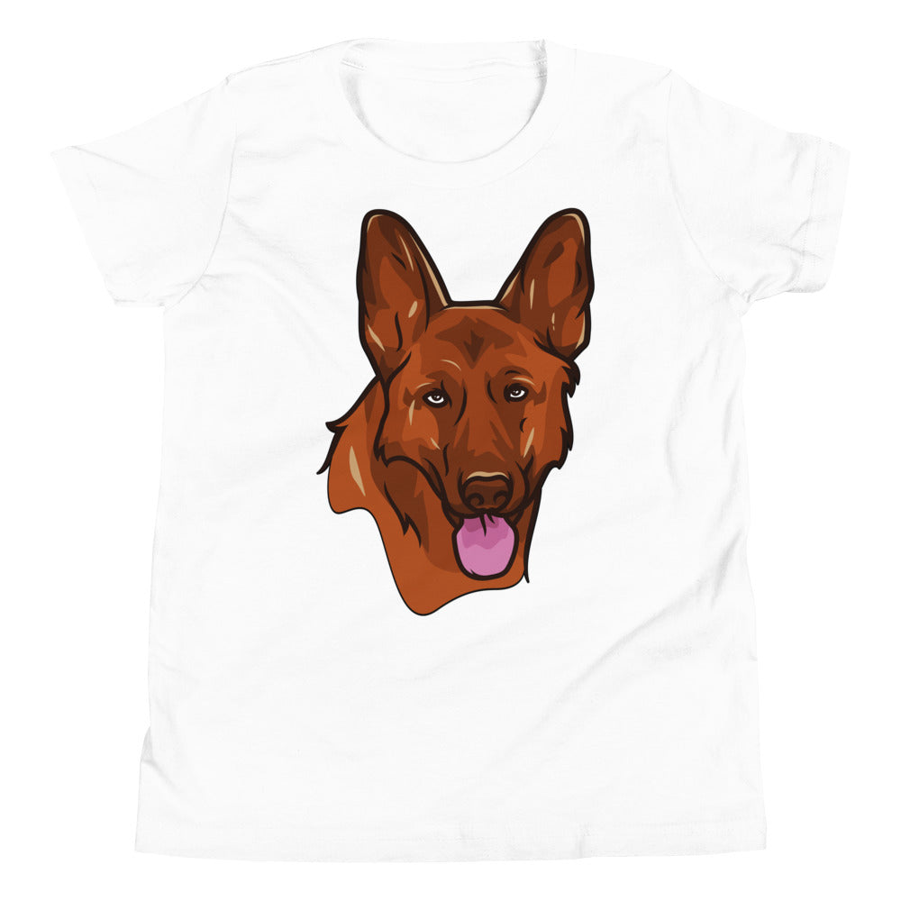 German Shepherd Dog Head, T-shirts, No. 0527