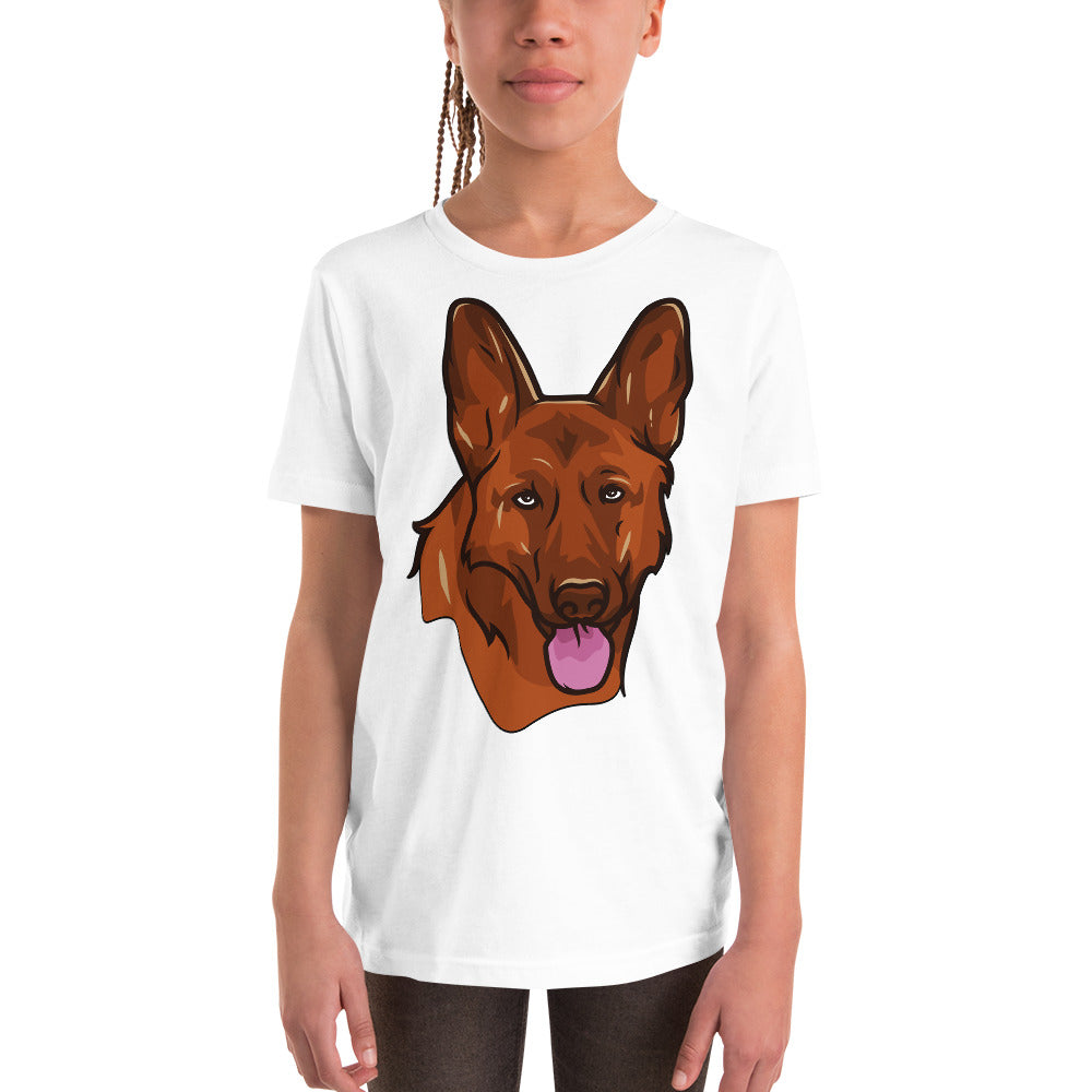 German Shepherd Dog Head, T-shirts, No. 0527