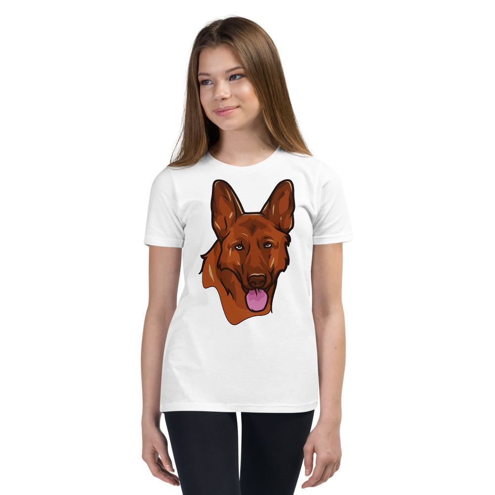 German Shepherd Dog Head, T-shirts, No. 0527