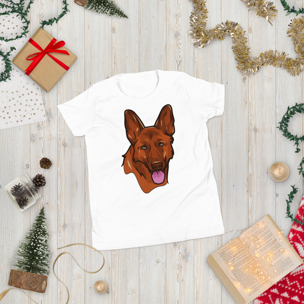 German Shepherd Dog Head, T-shirts, No. 0527