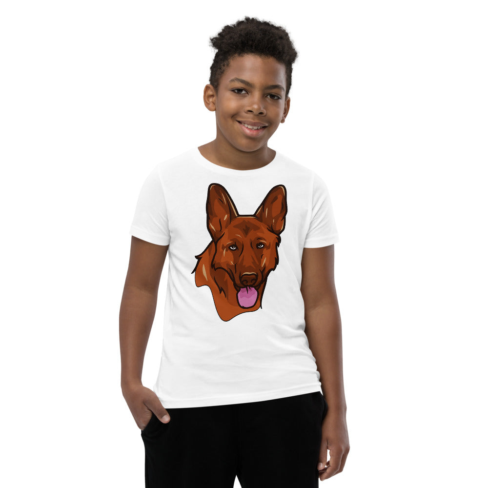 German Shepherd Dog Head, T-shirts, No. 0527